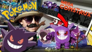 Opening amp Building The POKEMON SDCC Exclusive Mega Construx Gengar Set RARE 2018 Carl Con Toy [upl. by Rodge]