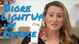 Biore NEW 🌞 UV Aqua Rich Light Up Essence SPF 50 PA Sunscreen Review and How to Use [upl. by Wendy]