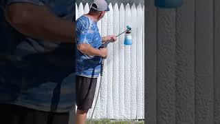 Pretreating with a foam cannon satisfyingpressurewashing foamcannon [upl. by Anahoj]