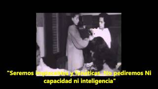 Eva peron amenazando de muerte a los candidatos [upl. by Chladek78]