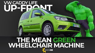 Amazing Volkswagen Caddy Life  UpFront Wheelchair Vehicle [upl. by Galven]