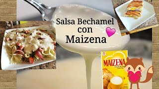 Como hacer Salsa bechamel sencilla [upl. by Prouty90]