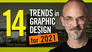 14 Trends in Graphic Design for 2021 [upl. by Rosse301]