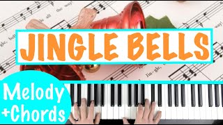 How to play JINGLE BELLS  Christmas Piano Tutorial Lesson [upl. by Neenaej]