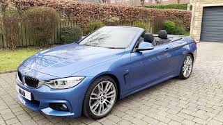 BMW 4 Series Convertible 20 420d M Sport Auto 2016 66 Reg  AWAN MOTOR GROUP LIMITED [upl. by Baalman]