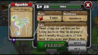 DragonVale Pearl Dragon Breeding Guide By WBANGCA [upl. by Nahtannhoj]