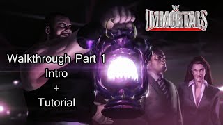 WWE Immortals iOS  Android Free to play Walkthrough no commentary Part 1 Intro  Tutorial [upl. by Ecirtel950]