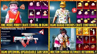 NEW BGMI CRATE Ultimate Set amp Kakao Friends Pinky Crates Revealed [upl. by Fogg271]