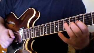 Advanced Blues Guitar Lesson  Playing Over the I IV V [upl. by Ahtoelc]