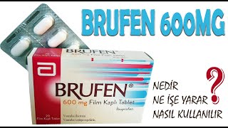 BRUFEN Tablet Hakkında Bilmeniz Gerekenler Nedir Ne işe Yarar Yan Etkileri Nelerdir [upl. by Anieral]