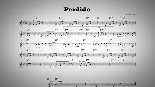 Perdido  Play along  C instruments [upl. by Telford751]