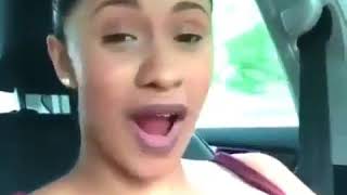 Cardi B singing Vybz Kartel [upl. by Niveek]