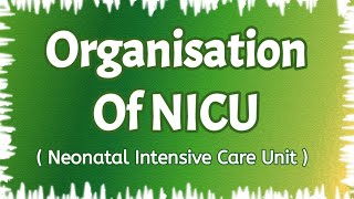 organisation of NICU  Neonatal Intensive Care Unit   child health nursing  bsc nursing 3rd year [upl. by Yzzo]