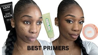 BEST PRIMERS FOR PITTED ACNE SCARSATROPHIC SCARRINGUNEVEN TEXTURED SKIN [upl. by Chantalle]