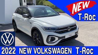 2022 New Volkswagen Troc New Model and New VW TRoc Cabriolet 2022 [upl. by Sewel176]