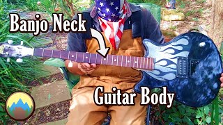 Wait You can just attach a Banjo neck to an electric guitar [upl. by Min]