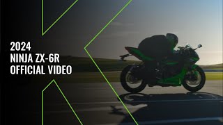 New 2024 Kawasaki Ninja ZX6R  Official Video [upl. by Ebba]