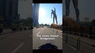 The Victor Statue Bridgetownshorts bridgetown thevictorstatue relaxingasmr [upl. by Aremus933]