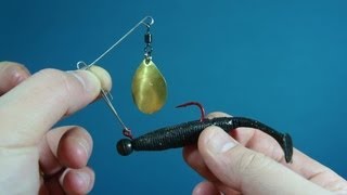 How to Make a Jig Spinner or Spinnerbait Arm [upl. by Ybrek]