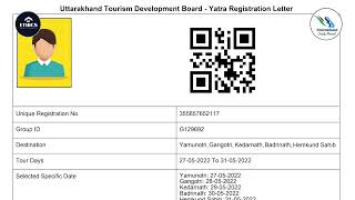 Char Dham Registration Process  Kedarnath Registration Process 2022  Tourist Care Uttarakhand [upl. by Granger547]