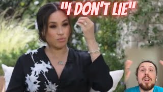 Reacting Meghan Markle OPRAH BS Story meghanmarkle [upl. by Nylrak]