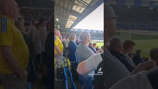 First time Elland Road South Stander Leeds beat Clawless Hull [upl. by Camm]