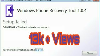 Nokia Lumia windows Device Recovery Tool Installaton without any Error 100 [upl. by Harriet223]