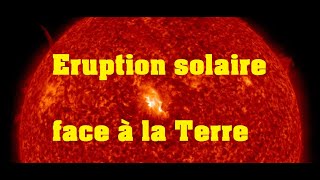 Nouvelle éruption solaire face à la Terre avec CME le 2 novembre 2021  Solar flare on AR2891 [upl. by Zetnod609]