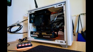 Mini ITX PC Build  AMD Ryzen 5 5600X RX6600 [upl. by Dario]