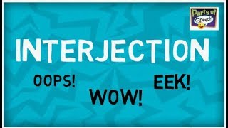 What is Interjection  Examples  WOW OOPS [upl. by Nagad]