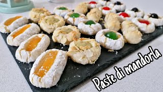 Biscotti pasta di mandorle I Ricetta facilissima [upl. by Krissy]