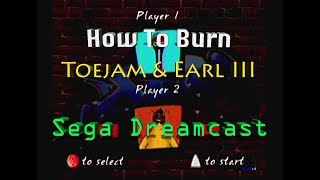 ToeJam amp Earl 3 Dreamcast Beta HowTo Burn [upl. by Saisoj]