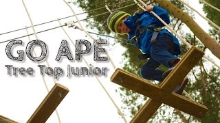 Go Ape Zipline and Adventure Park Indianapolis  Treetop Adventure [upl. by Nerrak86]