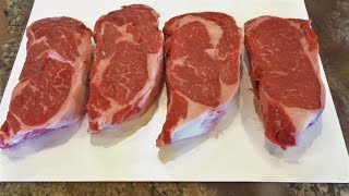 Rib Eye Steak Selection What To Look For In A Great Steak How To Select [upl. by Ohploda]