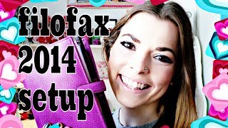 Filofax Setup How to setup your filofax personal planner [upl. by Nnaerb]