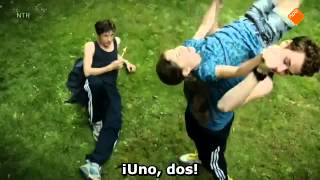 Pelicula Jongens 2014 Trampoline Song [upl. by Wrench]