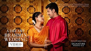 A Dreamy Brahmin Wedding In Gayatri Vihar  Palace Grounds Bangalore  SWETHA amp ADITHYA [upl. by Singh]