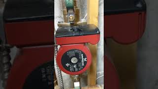 Lochinvar khn199  New Boiler Circ Pump Delta T test with all zones calling for heat [upl. by Stavros356]