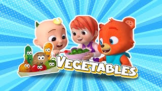 Vegetables Song Nursery Rhymes amp Kids Songs [upl. by Alilak738]