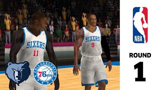 NBA knockout SIM  Round 1 Day 1 [upl. by Obie918]