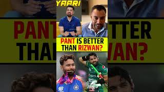 RISHABH PANT IS BETTER THAN MOHAMMAD RIZWAN rishabhpant mohammadrizwan [upl. by Sulakcin]