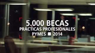 Becas Santander de Prácticas en Pymes [upl. by Norre]