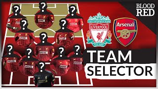 MINAMINO TO START  Team Selector  Liverpool vs Arsenal [upl. by Seleta53]