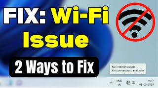 WiFi Connected but No Internet Access on Windows 11  2 ways to Fix [upl. by Suravat]