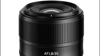 TTArtisan AF 35mm F18 Automatic Camera Lens [upl. by Oelc787]