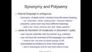 PRF 1 synonymy and polysemy [upl. by Eerdua]