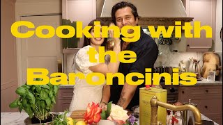 Cooking with The Baroncinis  Linguine al Limone [upl. by Benkley]