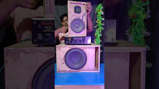 Homemade Dj setup youtubeshorts shorts ytshorts dj bass amplifier diy btechnic [upl. by Yekcir]