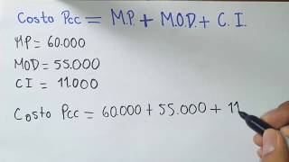 Como calcular los costos de produccion totales [upl. by Thilda]