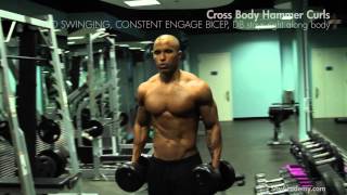 BICEPS  DB Cross Body Hammer Curls [upl. by Meaghan]